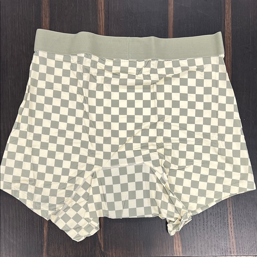 NWT - Monthly Period Underwear Boxer Brief, Matcha Checker | Multiple Sizes - Picture 8 of 9